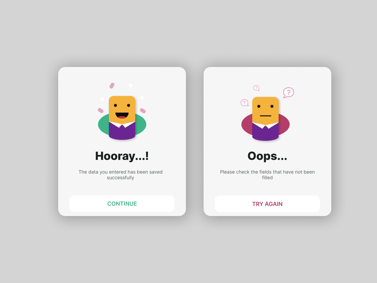 DailyUI #011 - Flash Messages 011 challenge collectui daily challenge dailyui design figma flash illustration message mobile ui website