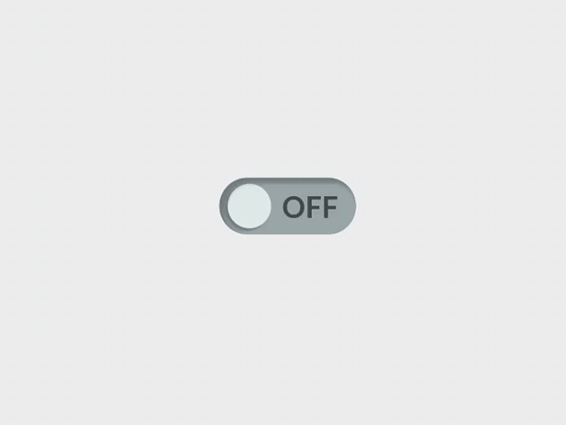 DailyUI #015 - On/Off Switch