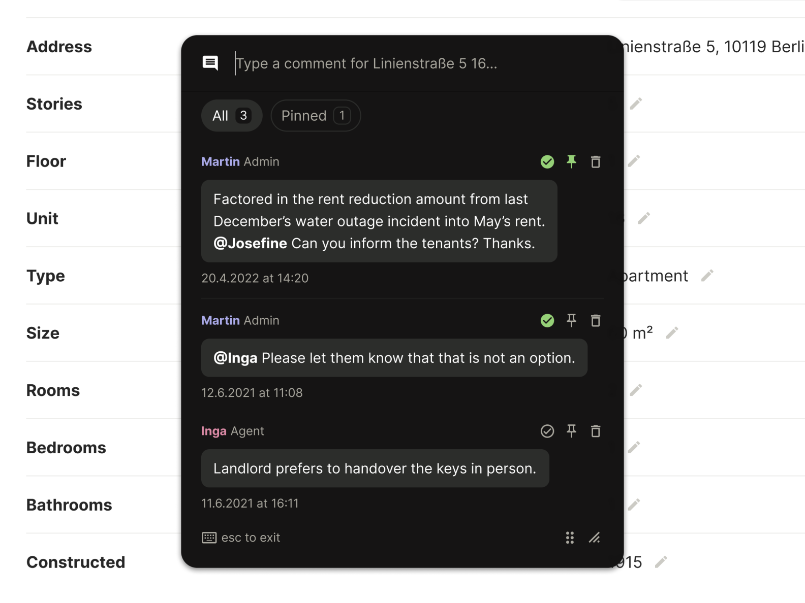 Commenting 💬 by Jackie Angel on Dribbble