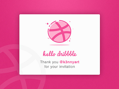 Dribbble First Shot