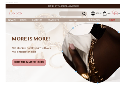 LondXn Jewels landing page