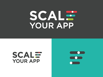 Scale Your App app brand identity mark scale tech technology web wordmark