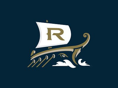Riverside Argonauts argo argonaut athletic boat branding gally greek identity illustration logo sport team
