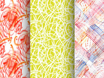 Watercolor patterns design handmade pattern textile watercolor