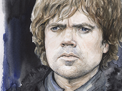 Tyrion Lannister illustration gameofthrones illustration lannister peterdinklage tyrion watercolor