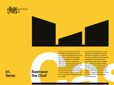 Swiss style Wu-Tang graphic design indesign layout swiss typography