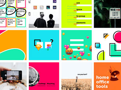 Instagram Posts for Design Platform