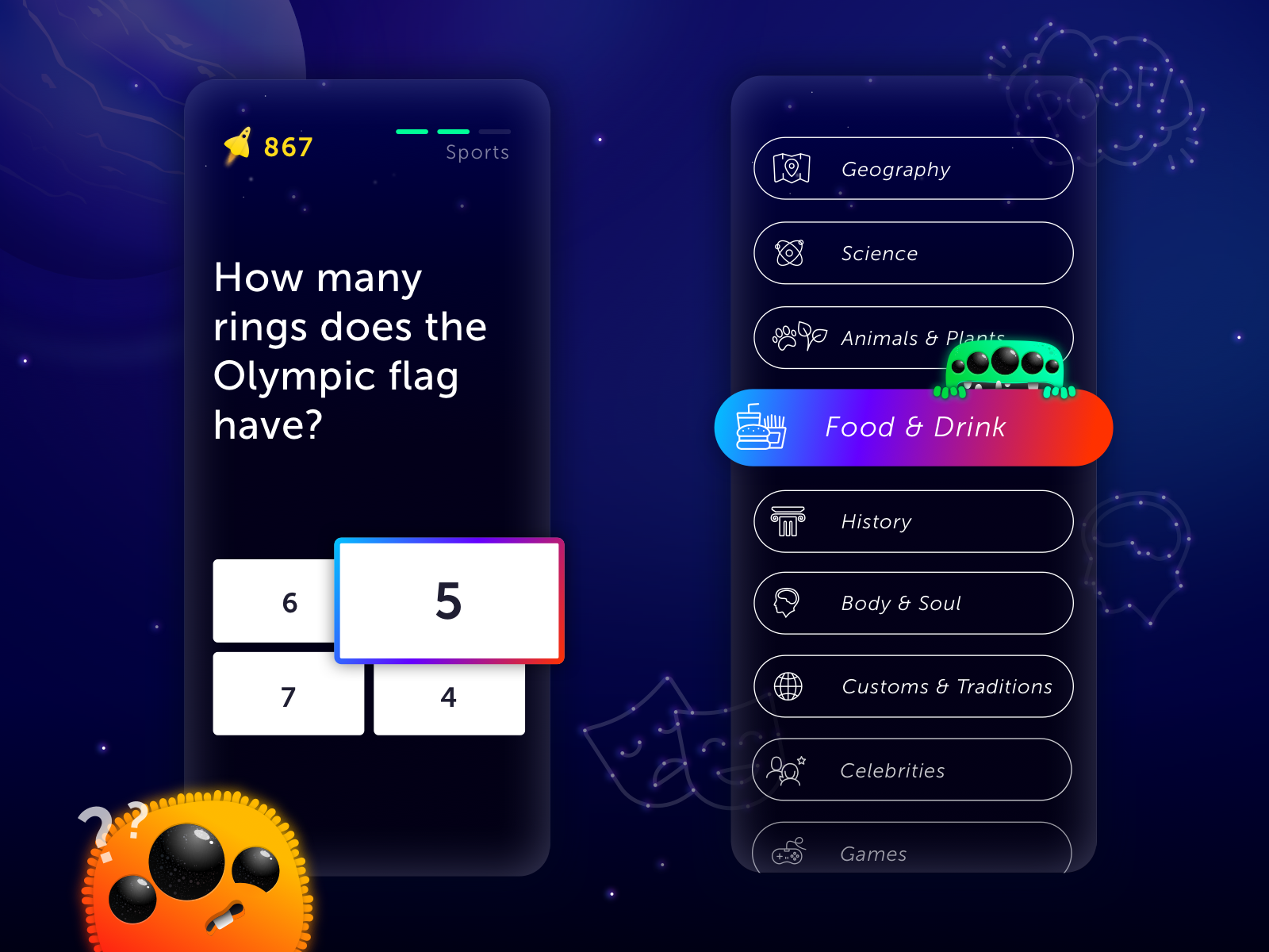 Core Game Design for Quiz by Lotum on Dribbble