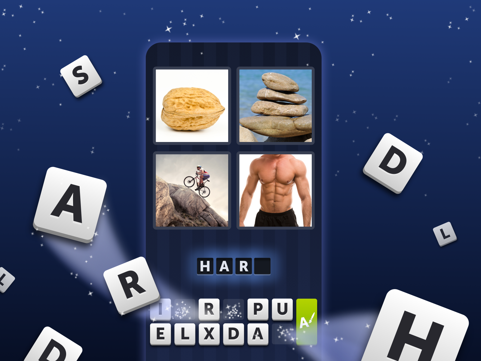 Mobile Game Design for 4 Pics 1 Word by Lotum on Dribbble