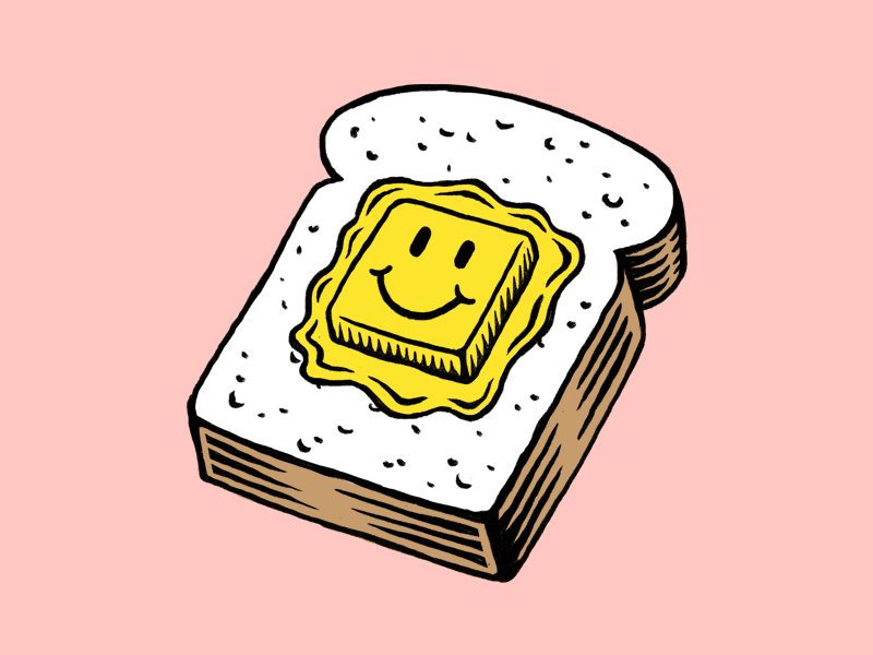 Toasty animation bread gif motion pietsch toast travis