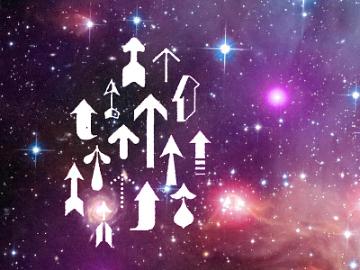 Arrows arrows background background image glyphs iconography nasa outerspace patterns sky space stars