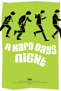 A Hard Days Night a hard days night movie poster the beatles