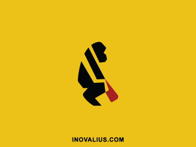 African Gorilla Logo fitness gym force gorilla gym workout logo logo design logo for sale primate savage victory