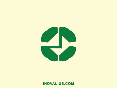 Clover Email Logo clover email environment internet leaf logo logo design logo for sale luck marketing