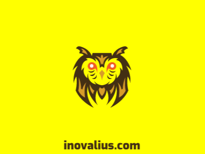 Owl Logo bird evergreen logo logo design logo for sale logo maker mascot nature nocturnal owl owl