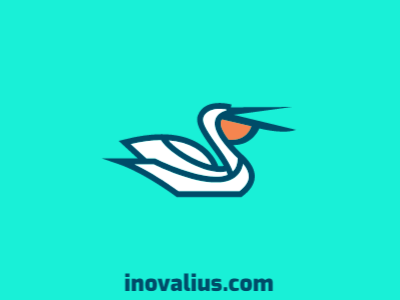 Pelican Lines Logo birdie consulting firms flying logo logo design logo for sale logo maker minimalist park pelican