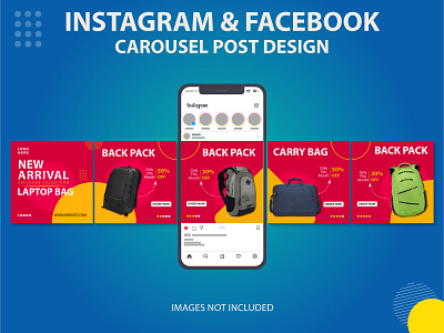 Carousel Post Design for Instagram and Facebook