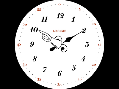Essonnes Watch Face design essonnes font fonts lettering type type design typeface watch watchface