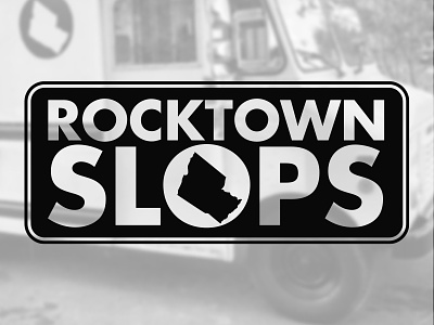 Rocktown Slops Food Truck food truck graphic design illustrator logo logo design