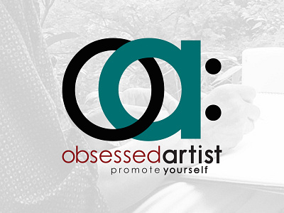 Obsesed Artist Logo art artist graphic design illustrator logo logo design