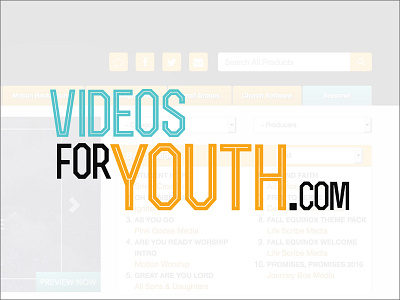 Videos for Youth graphic design illustrator logo logo design