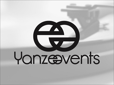 Yanzeevents dj graphic design illustrator logo logo design