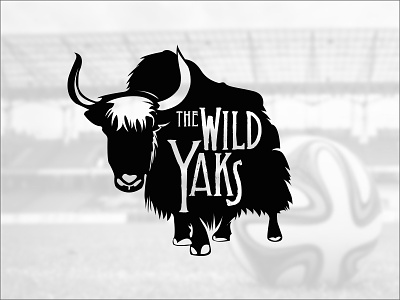 The Wild Yaks graphic design illustrator logo logo design