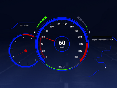 Car Interface UI challenge