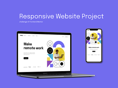 Responsive Website for Frontend Mentor challenge client first responsive webdesign webflow