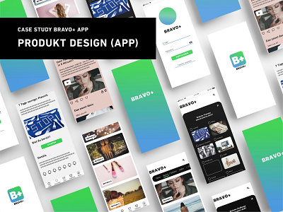 Bravo – Product Design (App) app branding relaunch ui ux wireframe