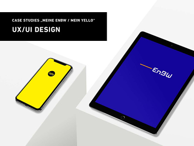 Meine EnBW / Mein Yello – UX/UI Design branding design digital ui ux