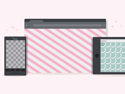 Freebie Backgrounds Hero Illustration illustration patterns pink svg