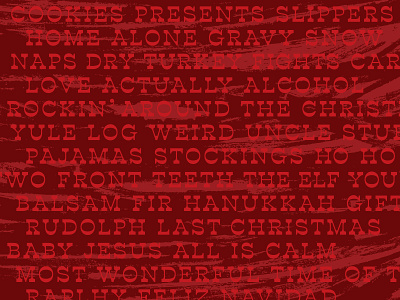 Christmas christmas happy holidays texture typography