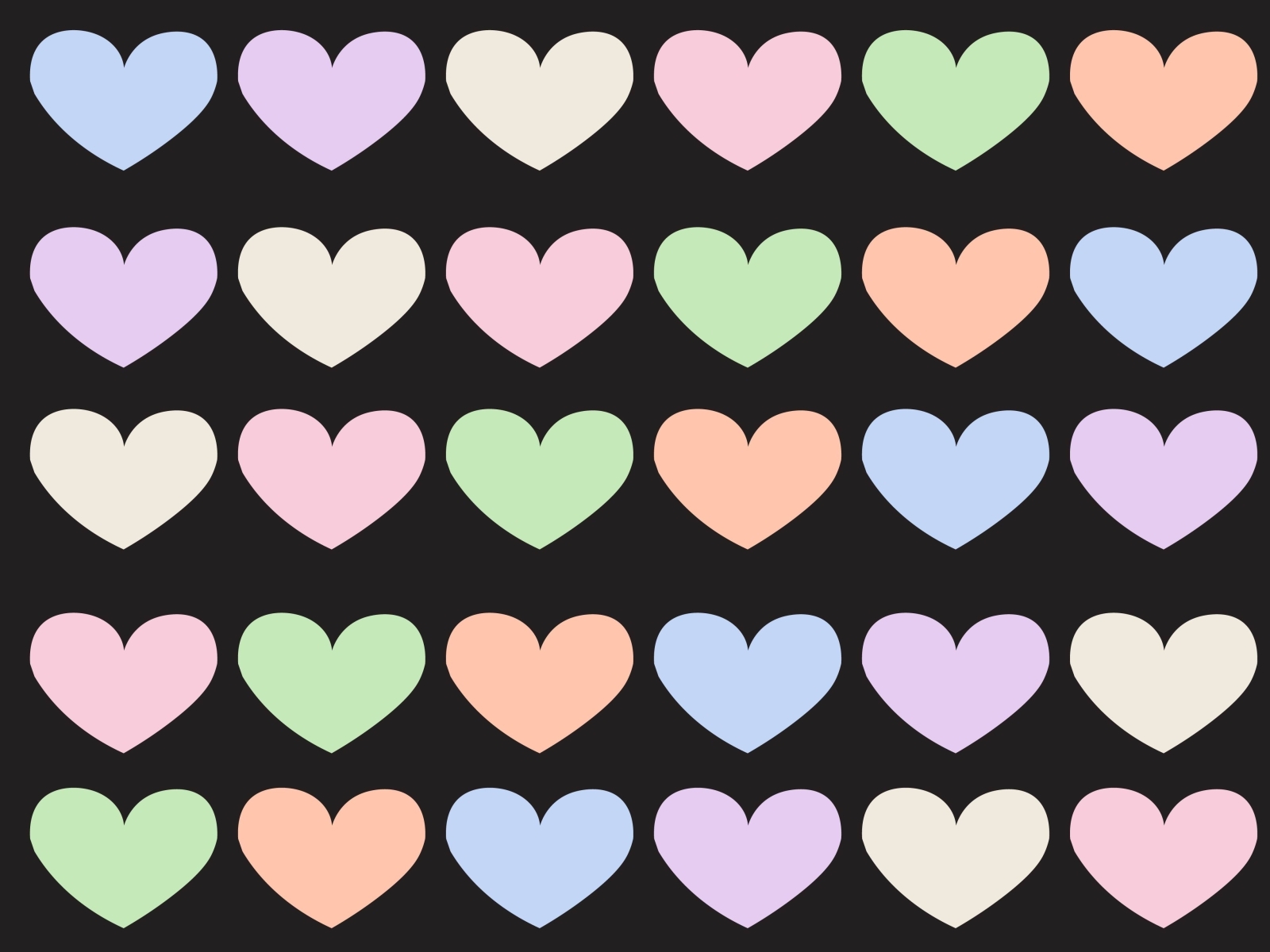 Heart Wallpaper by Hassya Maheswari on Dribbble