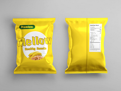 Mellow - Product Label branding design foodproductdesign graphic design logo vector