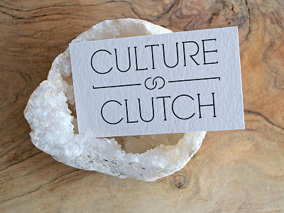 Culture Clutch Business Card branding business card design clean design logo design non profit branding