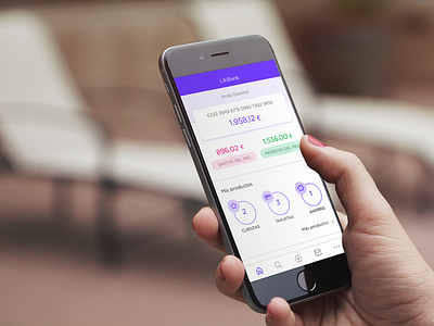 LikBank - App concept app design bank account concept app disruptive finance app ui