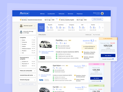 RentCar - eCommerce