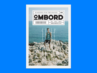 Ombord Magazine adventure blue magazine mockup personal photography project skating snowboard surfing