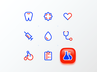 Health Care Icons care health health care hospital icon illustration ui ux vector