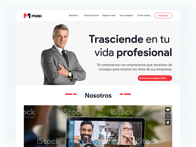 Masi - Mipyme design ui ux visualdesign web