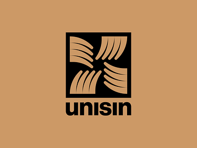 Unisin abstract brand branding design graphic identity logo notforprofit typography unisin