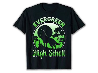 Vintage Evergreen T-shirt Design clothing design custom t shirt evergreen evergreen design evergreen t shirt graphic design graphic t shirt illustration pod print on demand sublimation svg design t shirt t shirt design t shirt designs t shirts trendy t shirt typography t shirt vintage design vintage t shirt