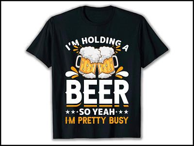 Beer T-shirt Design , Custom t-shirt design