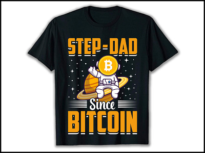 Bitcoin T-shirt Design , Custom t-shirt design