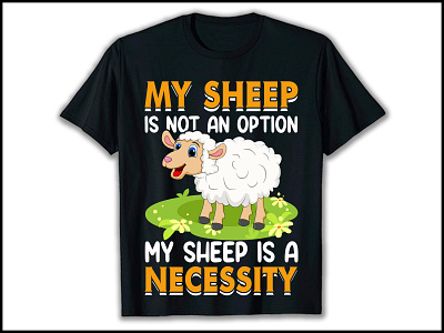 Cute Sheep T-shirt Design amazon t shirts clothing clothing design custom t shirt custom t shirt graphic design graphic t shirt merch by amazon pod sheep t shirt sheep t shirt design sheep t shirt designs shirtdesign t shirt design t shirt designs trendy t shirt tshirt design tshirtdesign tshirts typography t shirt