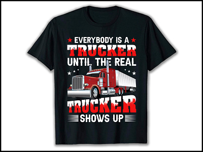 Best Trucker T Shirt Design
