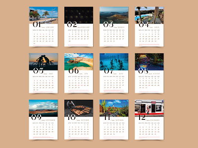 Lanzarote calendar