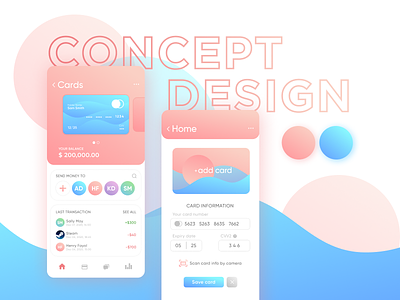 Concept desing. Bank mobile app app bank card challenge concept design figma first graphic graphic design landing ui