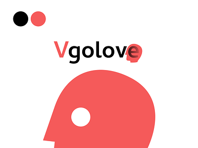 Vgolove design figma head logo